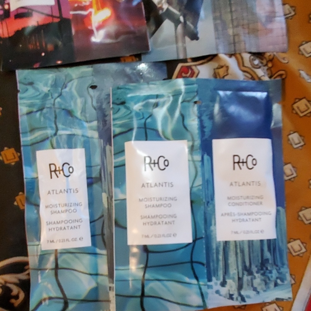 Assorted Hair Lot R+Co Maui Shea Moisture Samples - Picture 4 of 5